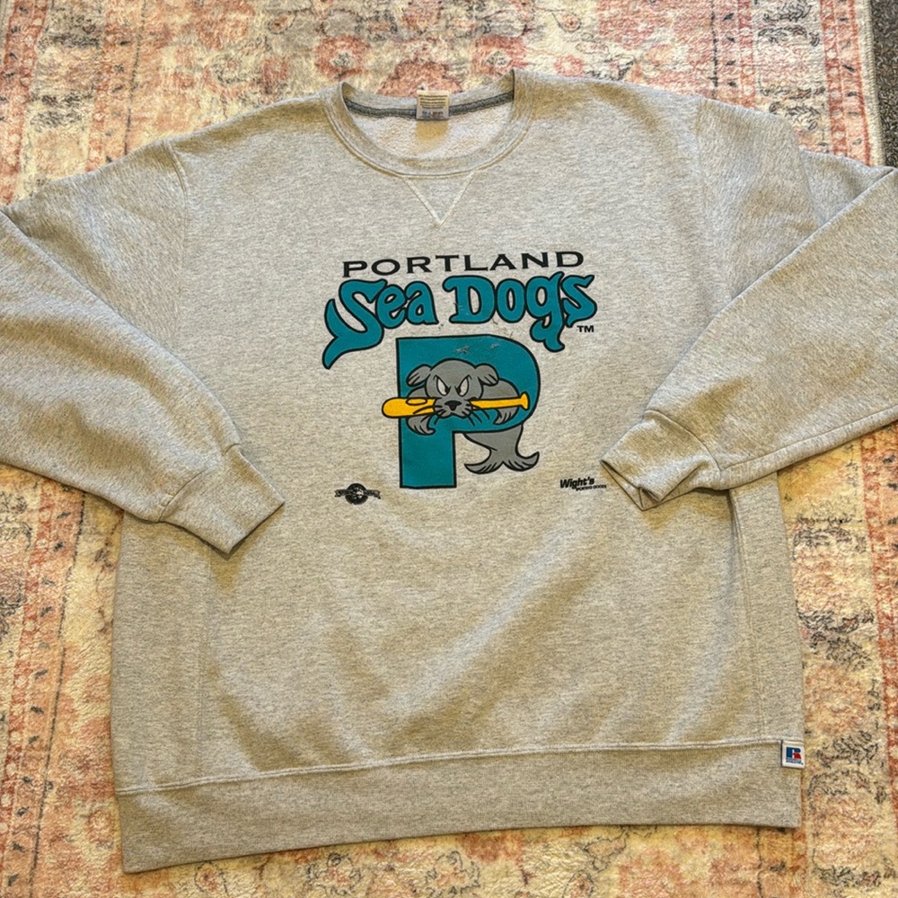 portland sea dogs sweater